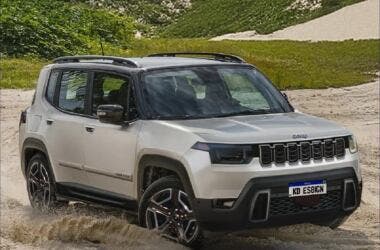 New Jeep Renegade restyling render