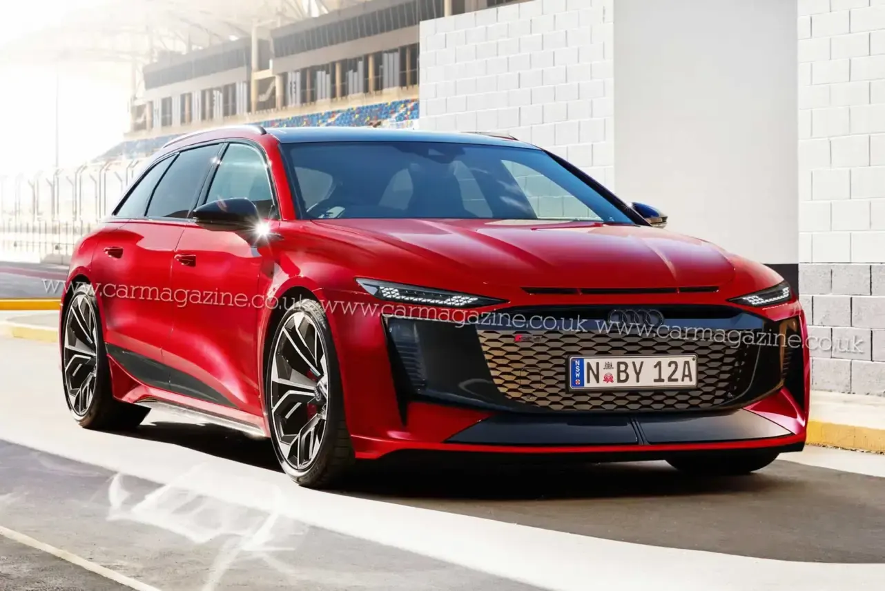 audi rs 6 e tron render