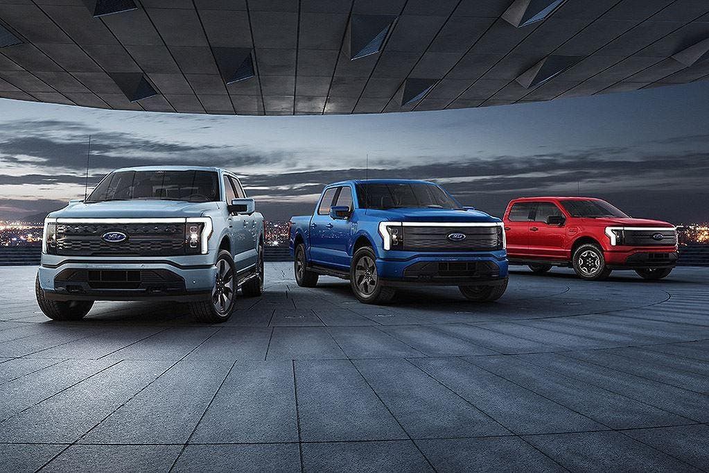 ford f-150 lightning ev