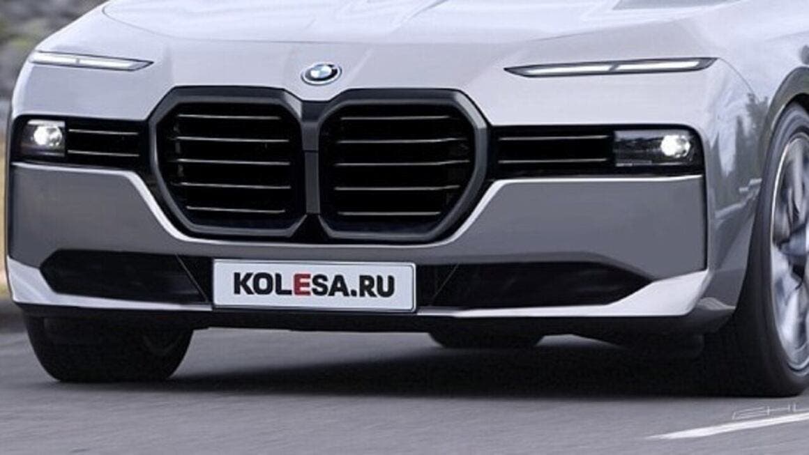 BMW 7 Series render