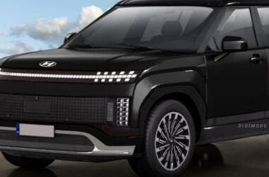 Hyundai Santa Fe 2027 rendering