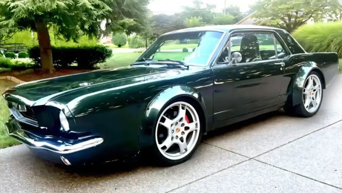 ford mustang 66 - mix porsche 911