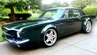 ford mustang 66 - mix porsche 911