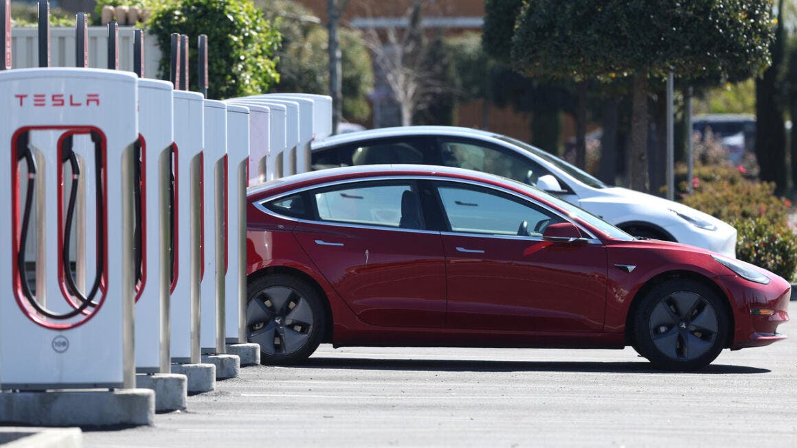 tesla supercharger