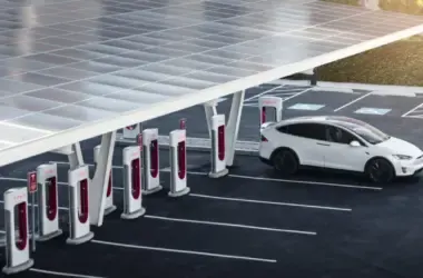 tesla superchargers