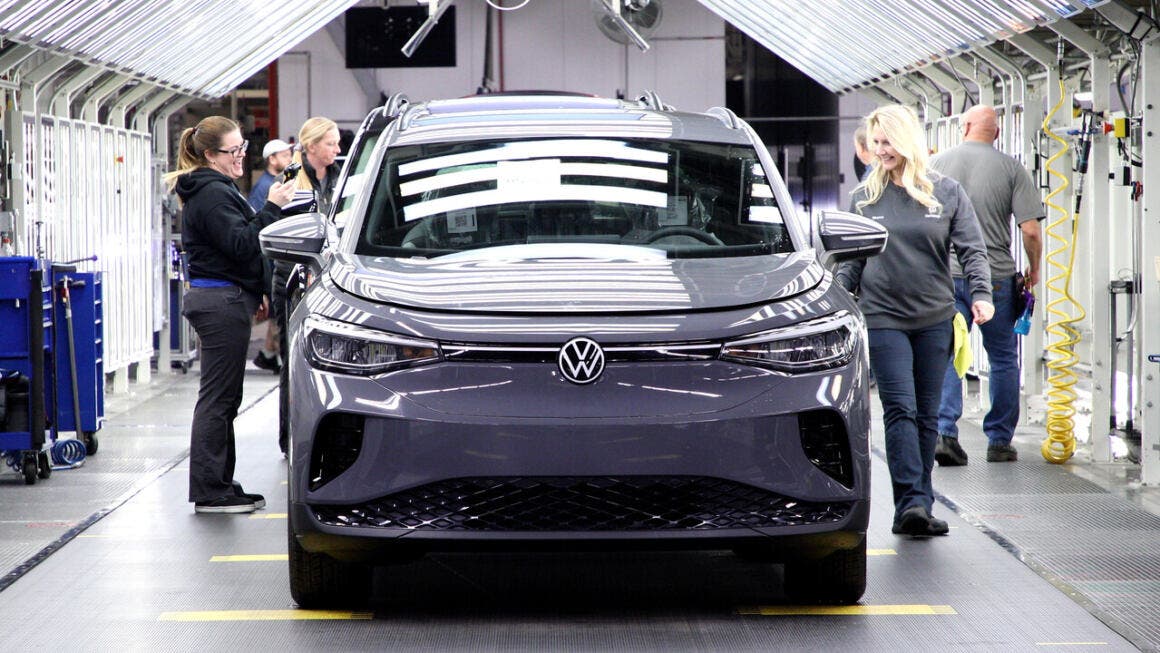 volkswagen id 4, chattanooga