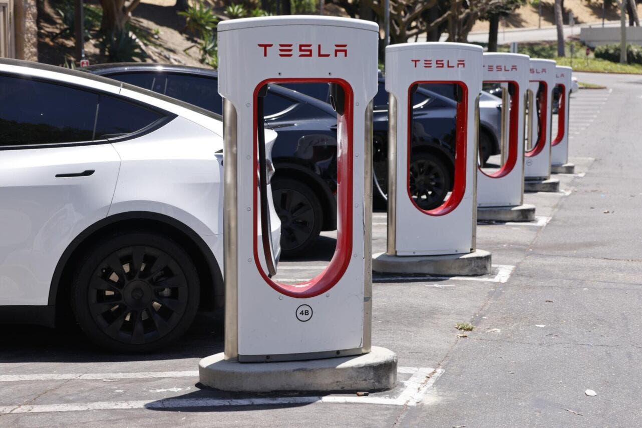 tesla supercharger