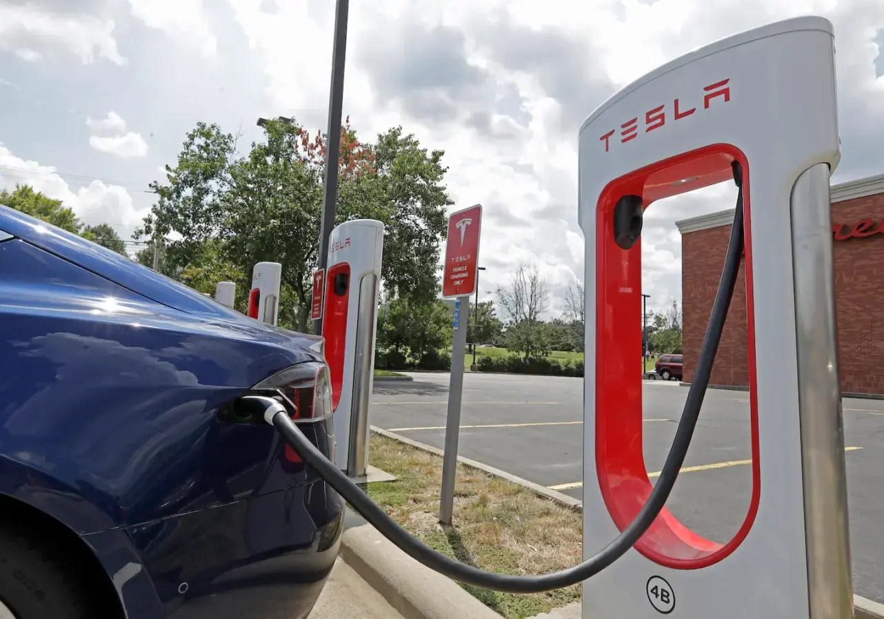 tesla supercharger