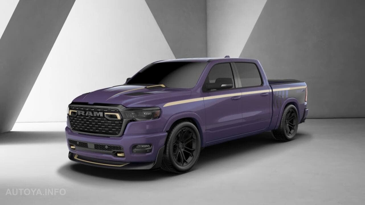 2026 Ram 1500 Lowered render