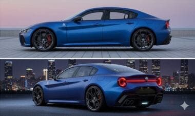 Alfa Romeo Quattroporte render