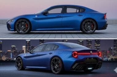 Alfa Romeo Quattroporte render