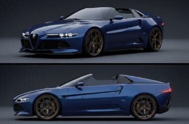 Alfa Romeo RZ render