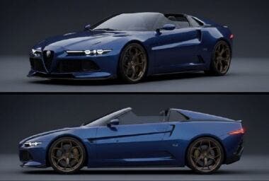 Alfa Romeo RZ render