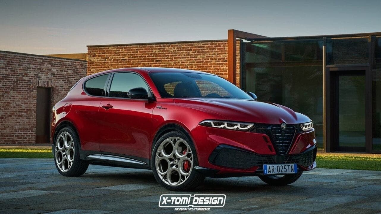 Alfa Romeo Tonale render