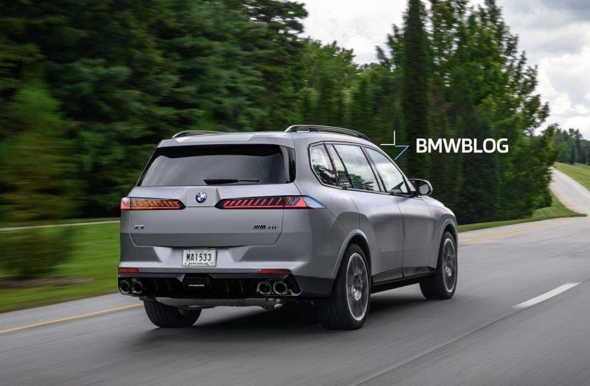 BMW X7 Rendering
