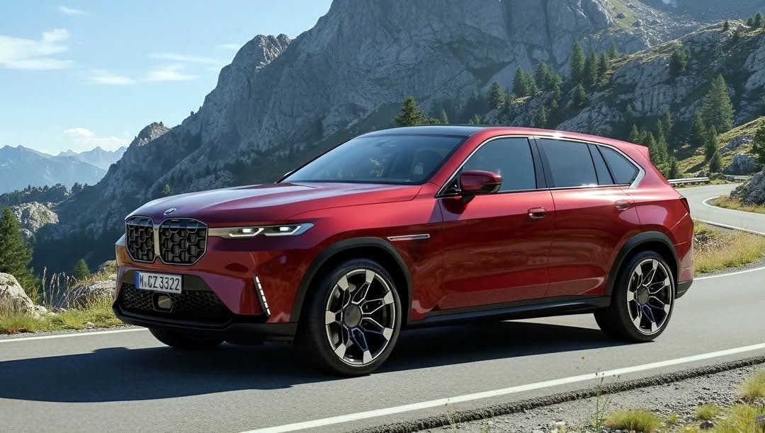 BMW X9 rendering