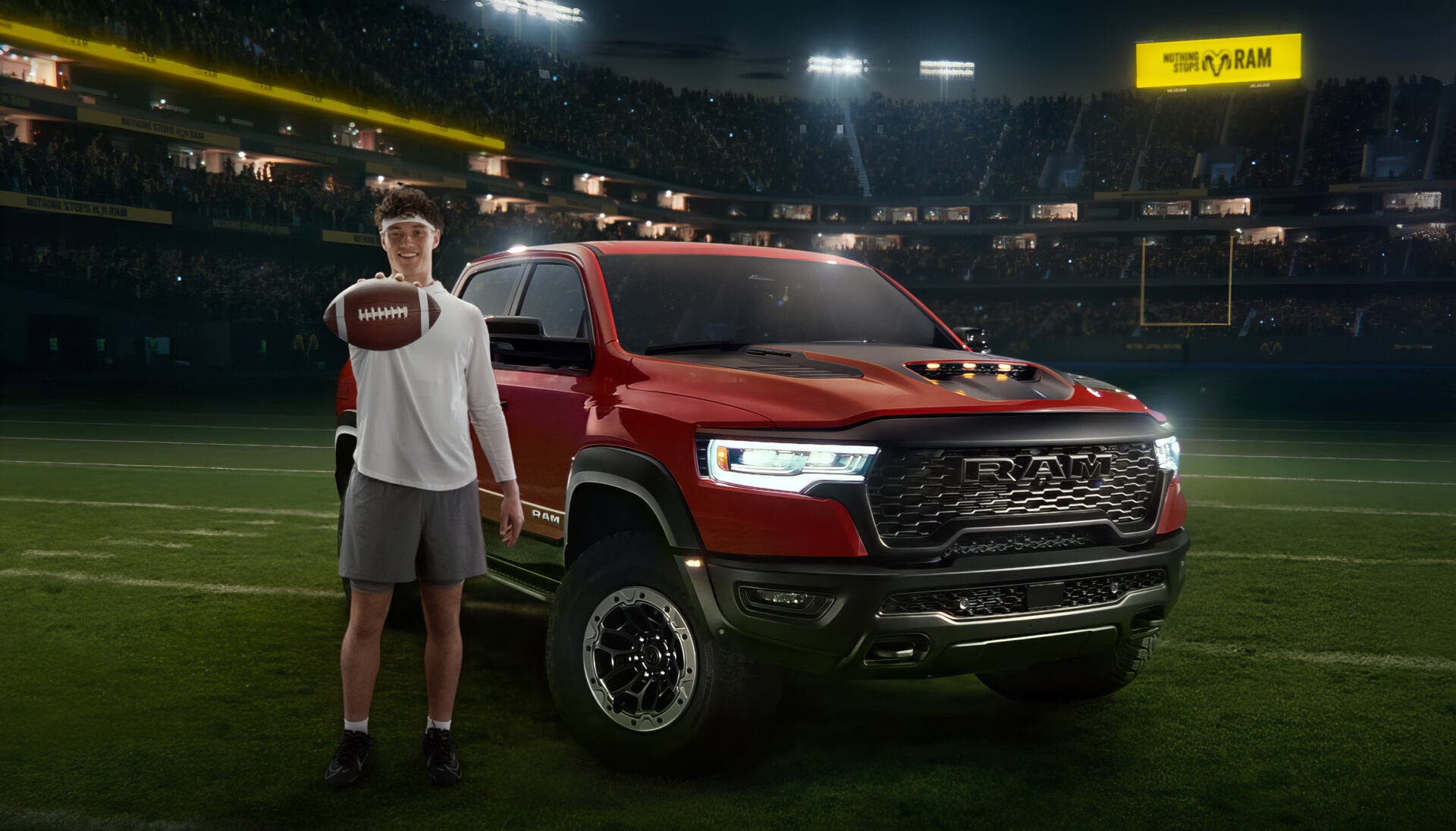 The new Ram “Epic Launch” campaign starring Terry Crews