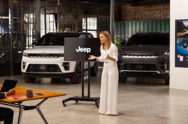 The new 2026 Jeep Grand Wagoneer with a new video featuring comedian Iliza Shlesinger