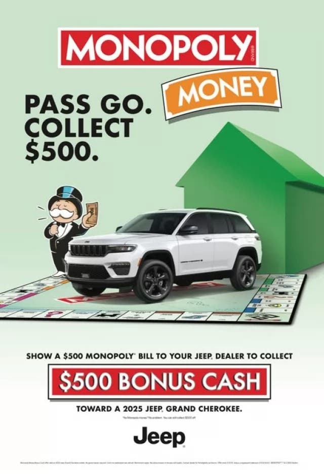 Jeep Grand Cherokee Monopoly