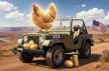 Jeep golden goose