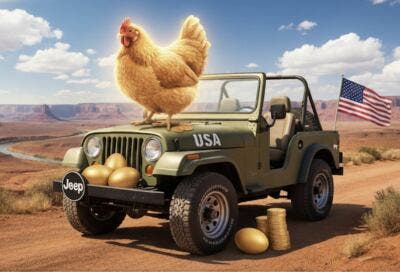 Jeep golden goose