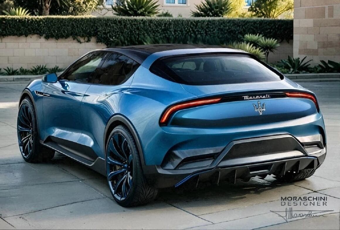 Maserati Levante render