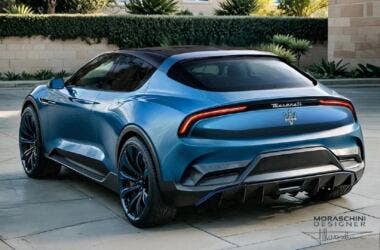 Maserati Levante render