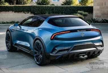 Maserati Levante render