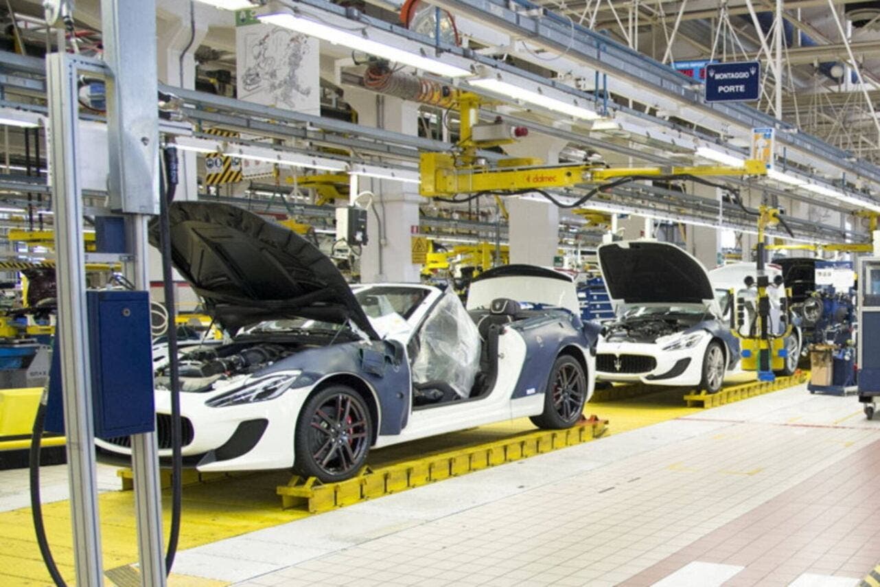 Maserati production