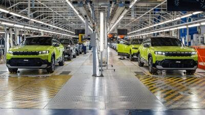 New Jeep Compass production Melfi