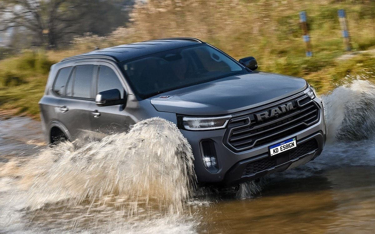 Ram Dakota SUV render