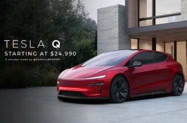 Tesla Model Q render