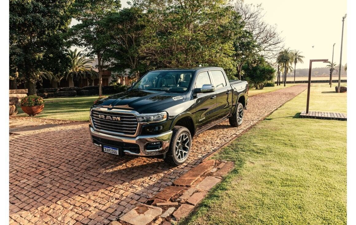The Ram 1500 is the fastest among large pickups in the Folha Mauá 2025 ranking.