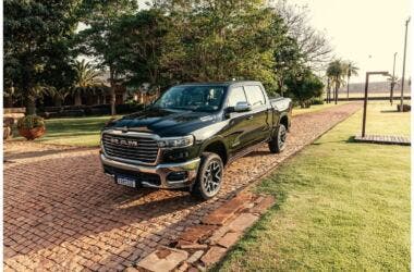 The Ram 1500 is the fastest among large pickups in the Folha Mauá 2025 ranking.