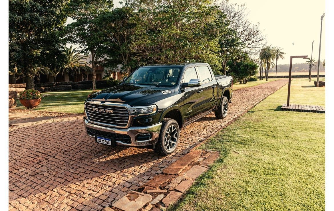 The Ram 1500 is the fastest among large pickups in the Folha Mauá 2025 ranking.