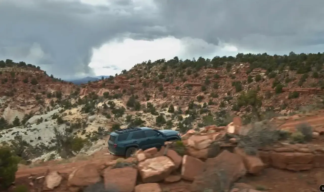 Toyota drone project off-road