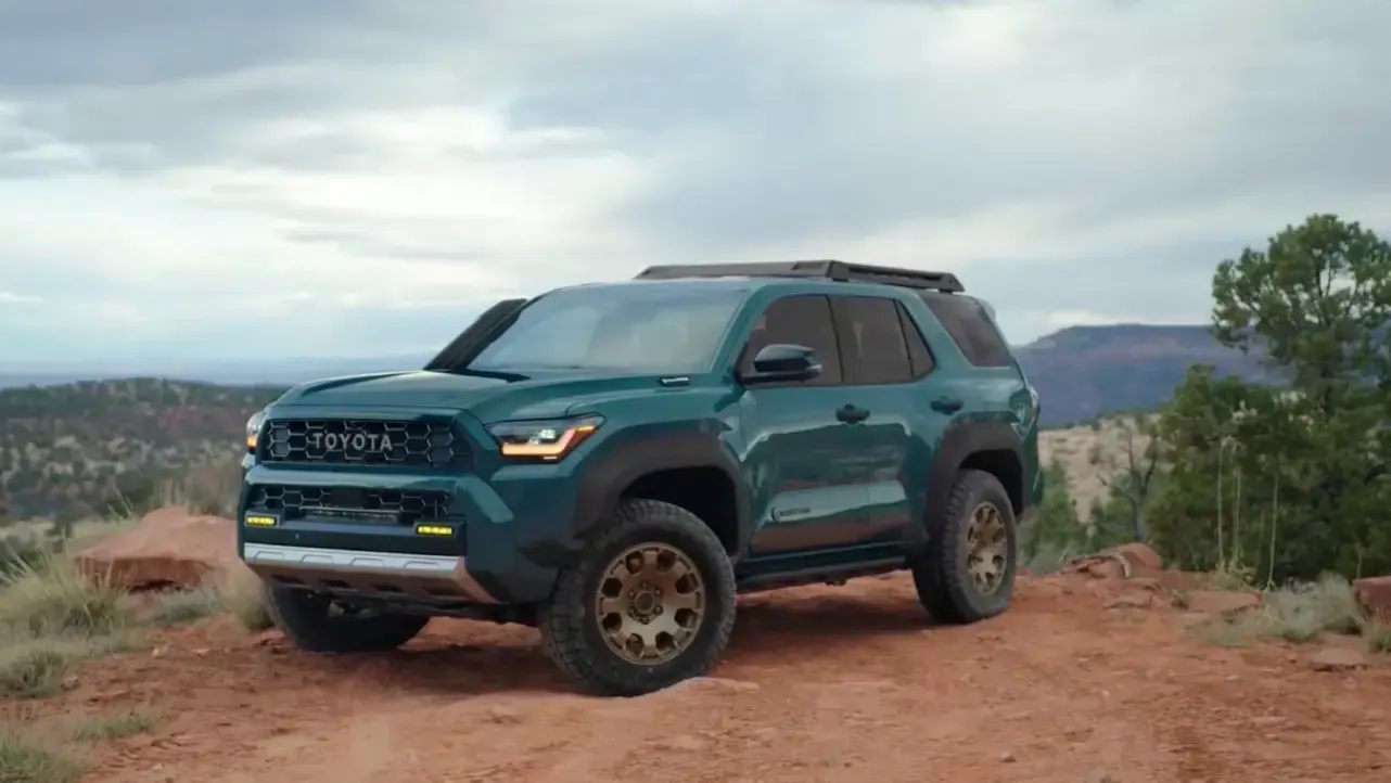 Toyota drone project off-road