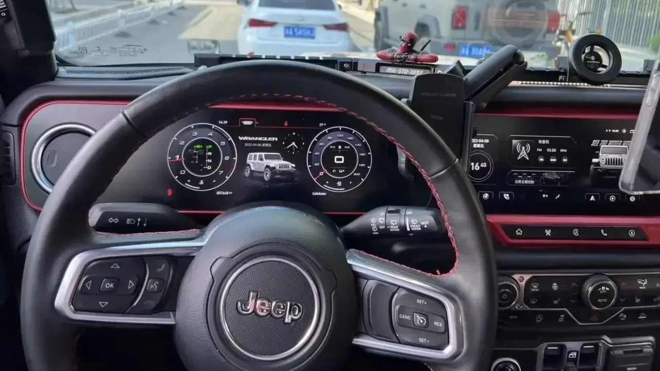 jeep digital dashboar