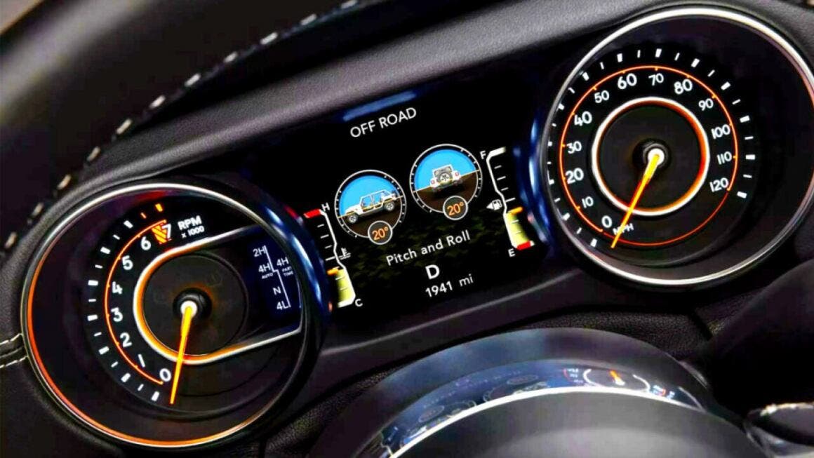 jeep digital dashboard