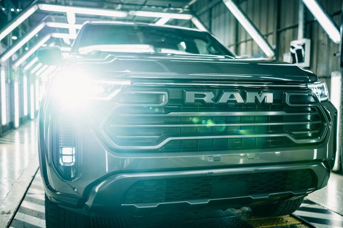 new Ram Dakota Warlock