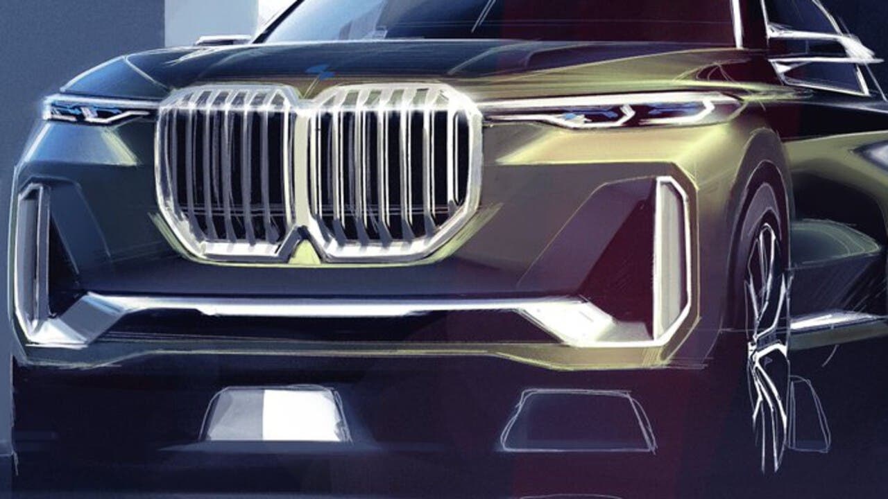 BMW X7 Rendering