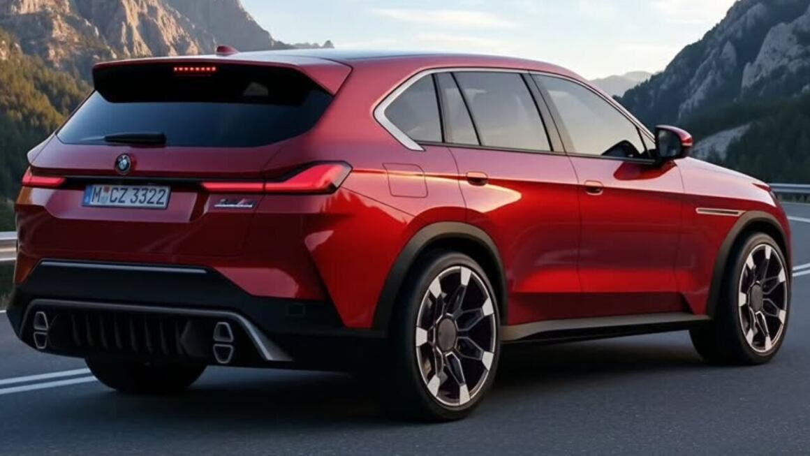 BMW X9 rendering