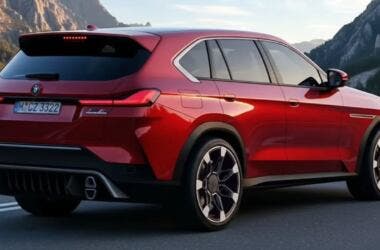 BMW X9 rendering
