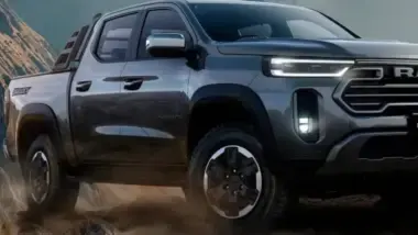 ram mid-size pickup render