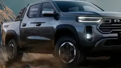 ram mid-size pickup render