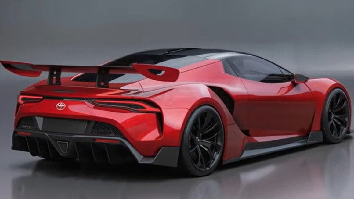 toyota mr2 rendering