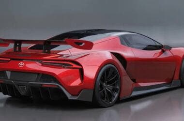 toyota mr2 rendering