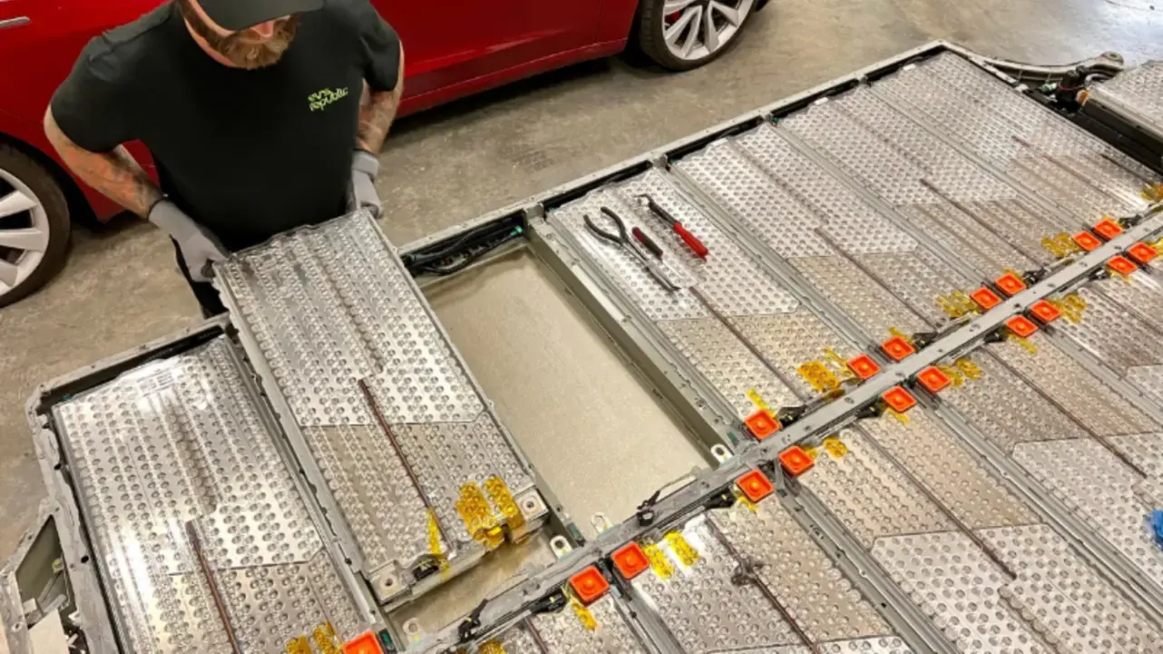 tesla battery