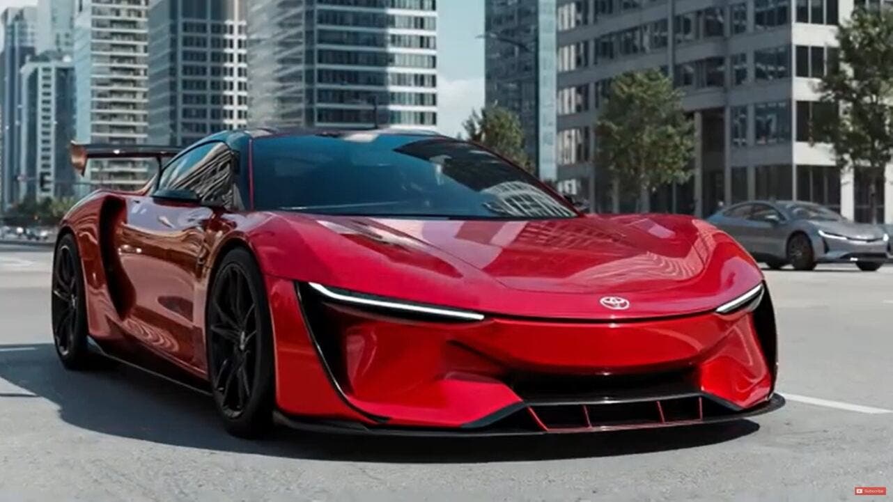 toyota mr2 rendering