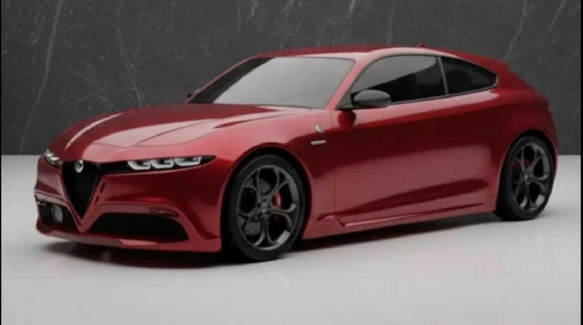 Alfa Romeo Giulietta render